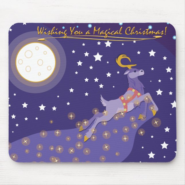 Magical Christmas Mouse Pad (Front)