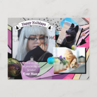 Magical Christmas Postcard by HAMbWG