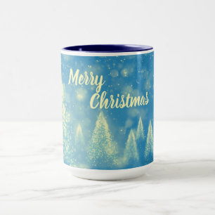 Magical Christmas Trees Merry Christmas Mug