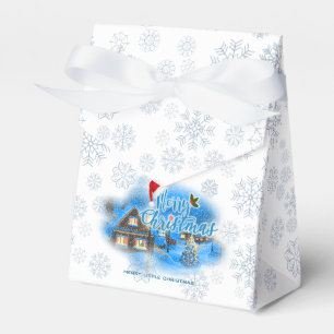 Magical Christmas Village Favour Box