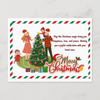 Magical Christmas Wishes: Elegant Holiday Cards