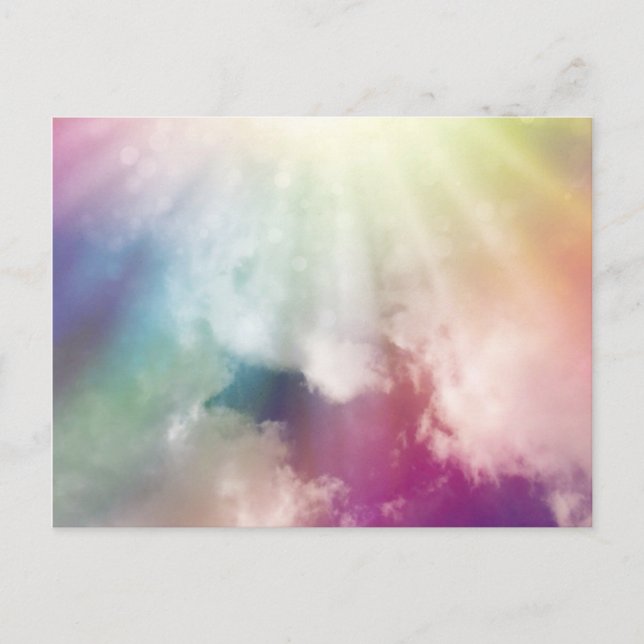 Magical Clouds Postcard (Front)