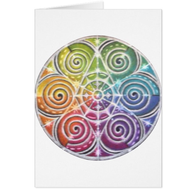 Magical Colour Wheel Mandala (Front)