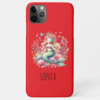 Magical Colourful Mermaid Name Birthday Gift