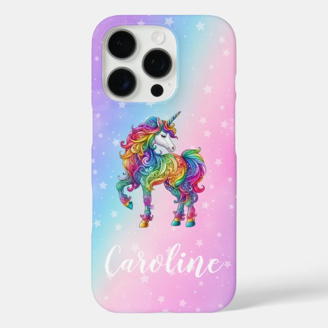 Magical colourful unicorn  Case-Mate iPhone case (Back)