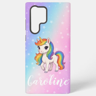 Magical colourful unicorn samsung galaxy case
