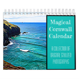 Magical Cornwall, stylized photography of Cornwall Calendar