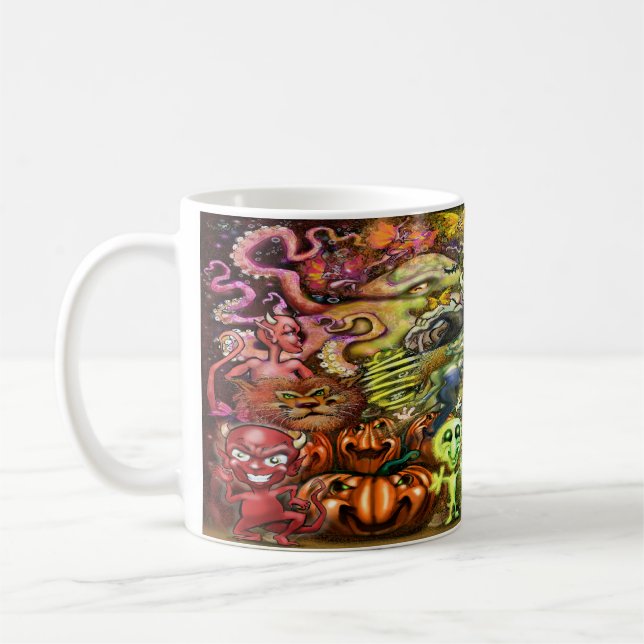 Magical Creatures Coffee Mug (Left)