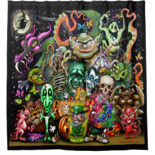 Magical Creatures Curtain
