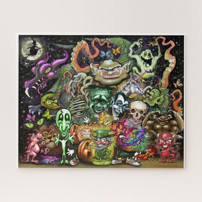 Magical Creatures Jigsaw Puzzle (Horizontal)