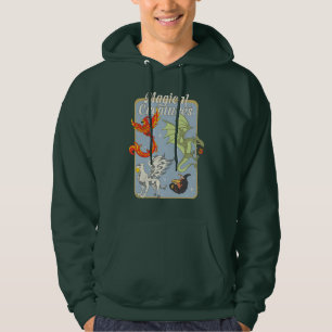 Magical Creatures Vintage Graphic Hoodie