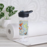 Magical Creatures Vintage Graphic Water Bottle<br><div class="desc">Celebrate the wonder of the wizarding world with this vibrant “Magical Creatures” design. Featuring a stunning collection of legendary beasts — including a blazing phoenix, a soaring hippogriff, a mighty dragon, and a mischievous nifﬂer — this colorful illustration captures the excitement and diversity of magical wildlife. Set against a softly...</div>