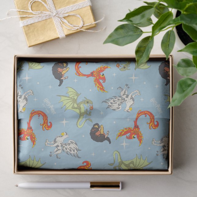 Magical Creatures Vintage Pattern Tissue Paper (Gift)