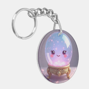 Magical Crystal Ball – Cute Kawaii Key Ring