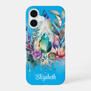 Magical Crystals Dreamcatcher iPhone 16 Case