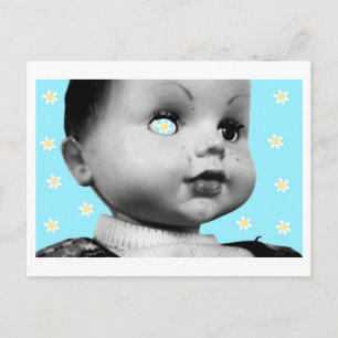 Magical Daisies for World Peace Postcard