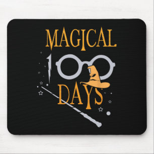 Magical Days Of School 100th Day Teacher Students Mouse Pad