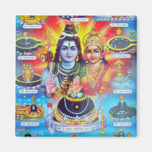 MAGICAL DEITIES OF HINDUISM MAGNET