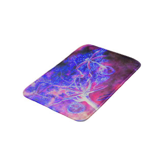 Magical Dragonfly Forest Bath Mat