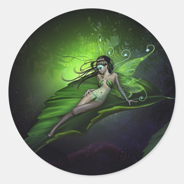 Magical Dream Classic Round Sticker (Front)
