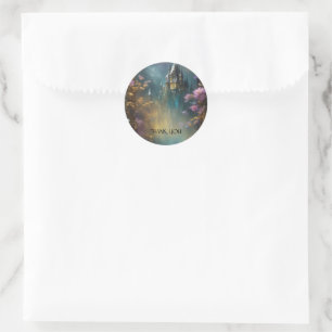 Magical Dreamland Artwork for Fantasy Lover Classic Round Sticker