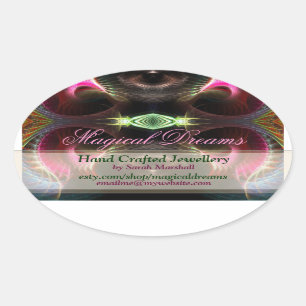 Magical Dreams Jewellery Product Label Sticker