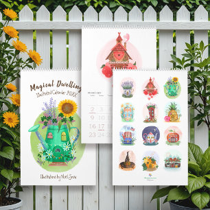 Magical Dwellings Illustrated Calendar