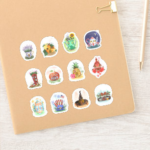 Magical Dwellings Stickers