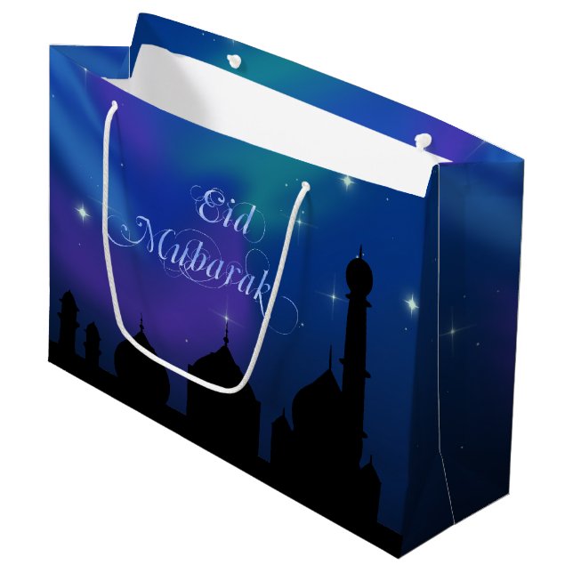 Magical Eid Night - Large Gift Bag (Front Angled)