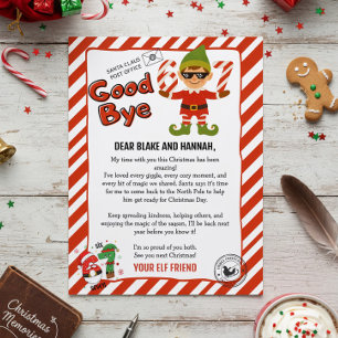 Magical Elf Goodbye Letter