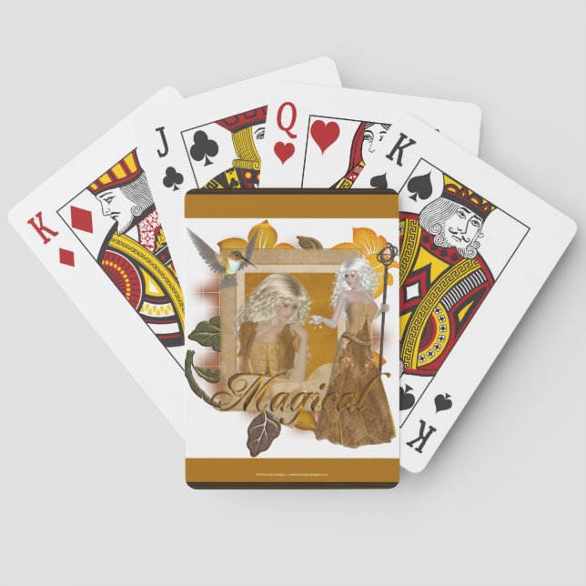 Magical Elf Playing Cards (Back)
