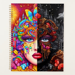 Magical Elven Candy Realm Fantasy Art Planner