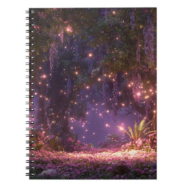 Magical Enchanted Forest Notebook (Front)