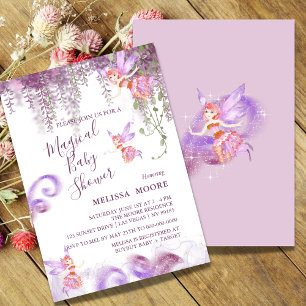 Magical Fairy Baby Shower Invitation