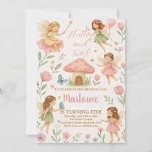 Magical Fairy Birthday Invitation