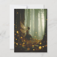 Magical Fairy Enchanted Forest Fall Autumn Pixie