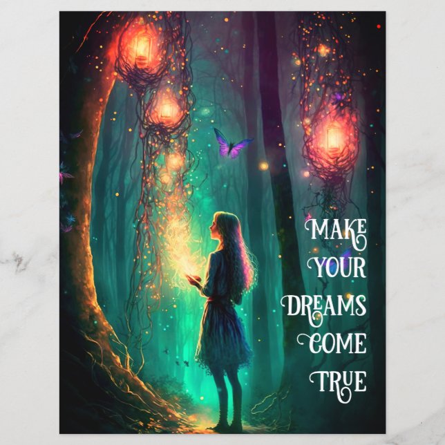 Magical Fairy Enchanted Forest Fantasy Pixie Dust (Front)