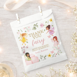 Magical Fairy Enchanted Garden Birthday Party Favour Bag