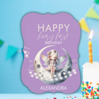 Magical Fairy First Girl Happy Birthday