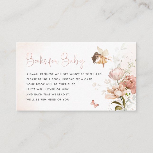 Magical Fairy Garden Books For Baby Card (Front)