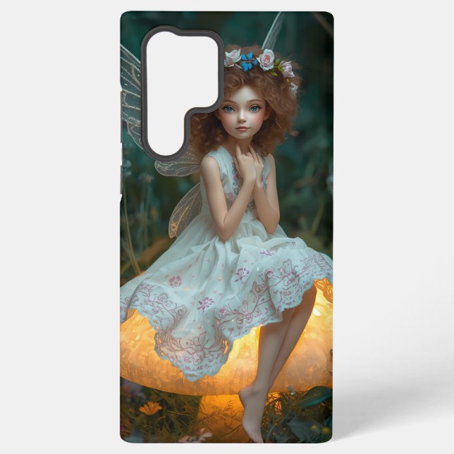 Magical Fairy iPhone Case – Soft Glow Aesthetic (Back)