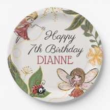 Magical Fairy Paper Plates