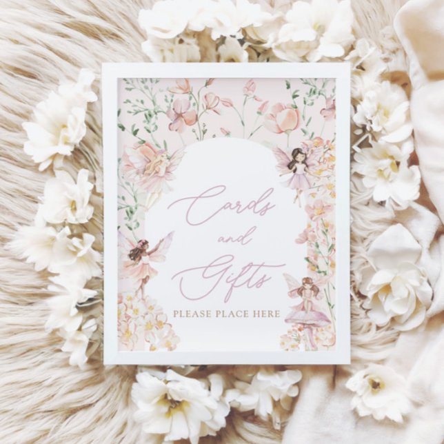 Magical Fairy Pink Girls Cards and Gifts Sign (Creator Uploaded)
