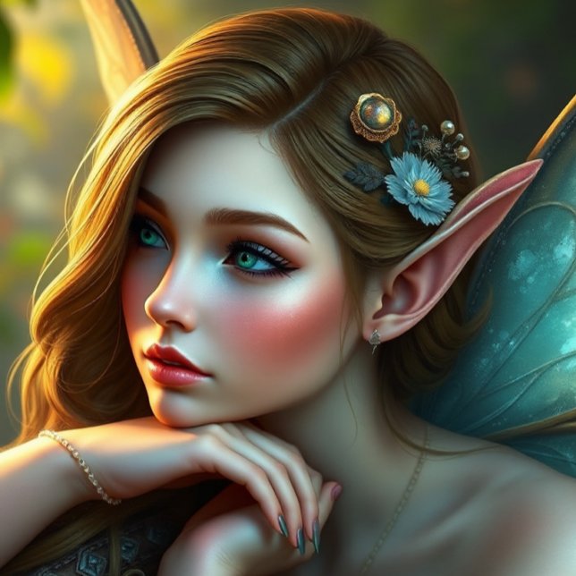 Magical Fairy Princess Decoupage Paper (Creator Uploaded)