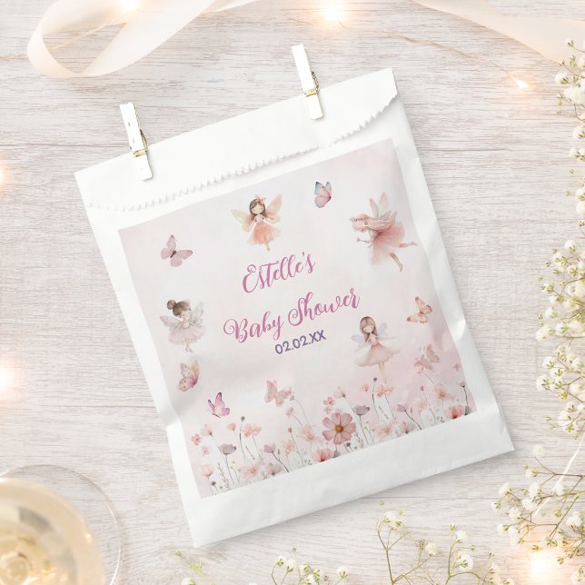 Magical Fairy Princess Girl Baby Shower  Favour Bag (Creator Uploaded)