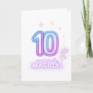 Magical Fairy Sparkle 10th Card
