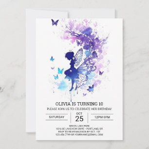 Magical Fairy Tale Birthday Invitation