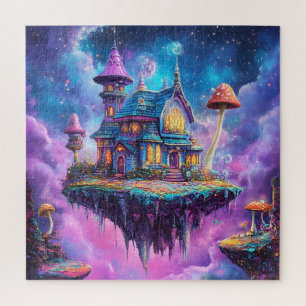 Magical Fairy Tale Castle & Floating Island Jigsaw Puzzle