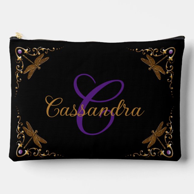 Magical Fairy Tale Fantasy Personalised Accessory Pouch (Front)