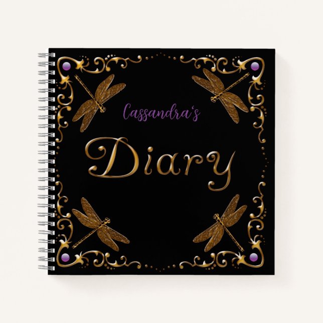 Magical Fairy Tale Fantasy Personalised Notebook (Front)